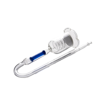 Аквариумният спирален фин филтър от стъкло за аквариум, марка Dajun, модел 25, тегло 100 g, материал: стъкло от висок боросиликат