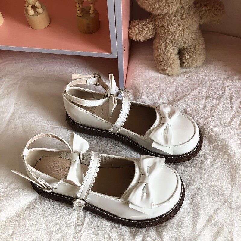 Ženske Mary Jane cipele, zaobljeni nos, PU gornji dio, srednje visoke, debeli gumeni đon, petu iznad 8 cm