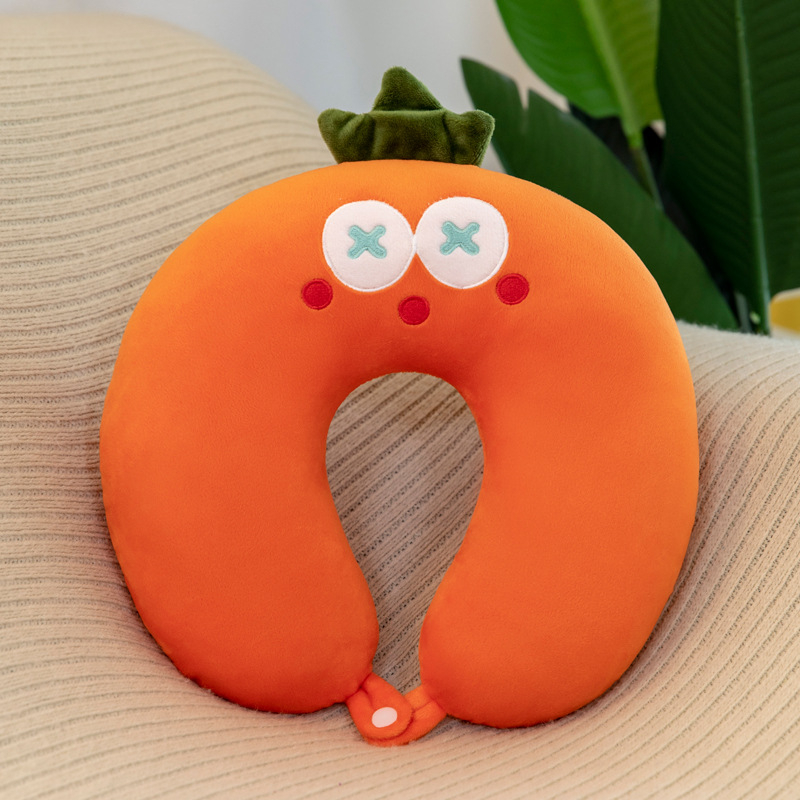 У-образна пътна възглавница за шия, пълнеж от PP памук, лека под 0,5 кг, модерен стил на простота, подходяща за деца и възрастни