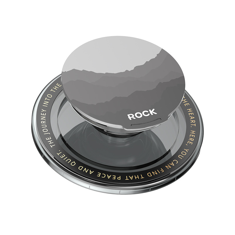 Držiak na telefón v tvare prstena s lepiacim uchytením — univerzálny plast Rock/lock