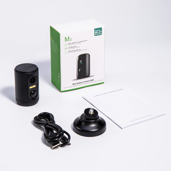 Vezeték nélküli IP megfigyelő kamera 1080p, 2.4 mm objektív, 0.001 lx minimális megvilágítás, mobil értesítés, IR 5 m-ig