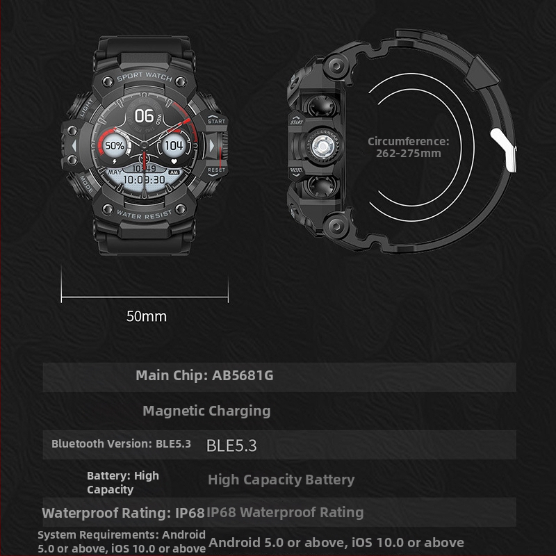 LC21 pametni sat s mjerenjem otkucaja srca, zasićenja kisikom, krvnim tlakom, praćenjem sna i Bluetooth pozivima