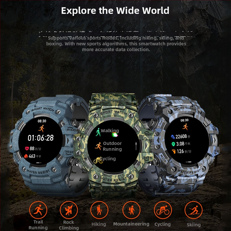 LC21 pametni sat s mjerenjem otkucaja srca, zasićenja kisikom, krvnim tlakom, praćenjem sna i Bluetooth pozivima