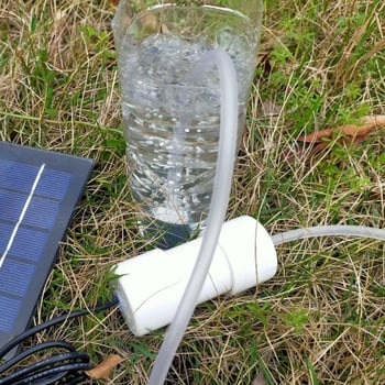 Solarna pumpa za oksigenaciju bazena s USB priključkom – DIY mjehurični oksigenator za male ribice