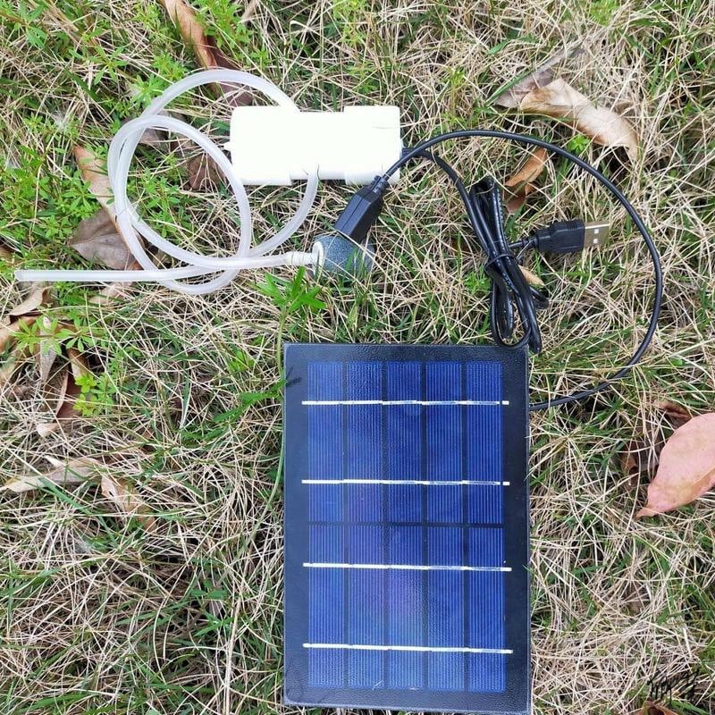 Solarna pumpa za oksigenaciju bazena s USB priključkom – DIY mjehurični oksigenator za male ribice