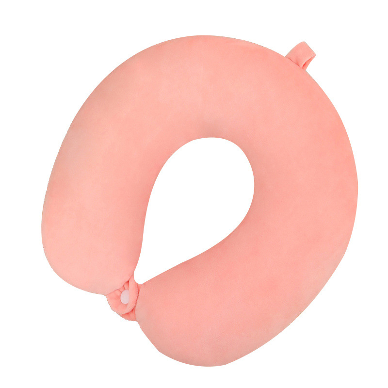 U-образна възглавничка за шията, пълнител полиестерно влакно, 100% съдържание на пълнежа, прост стил, премиум качество