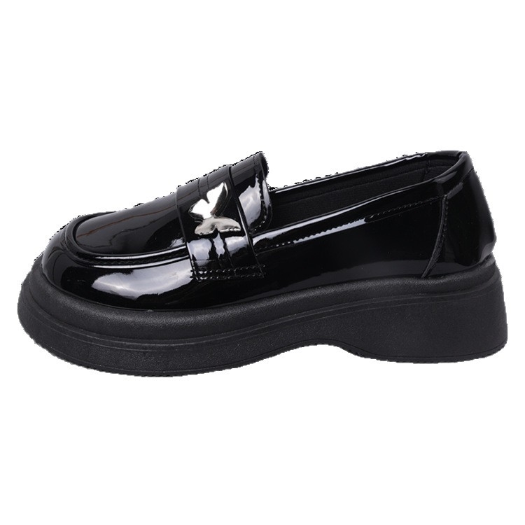 Ženske Mary Jane Slip-On cipele, okrugli vrh, niski potpetica 1-3 cm, gumena potplata, uložak PU, gornji dio: Super Fiber