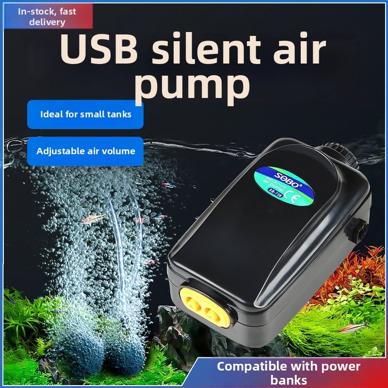Songbao akváriumi oxigénpumpa – rendkívül csendes levegőztető otthoni használatra, súly 411 g, Márka Other, importált: Nem