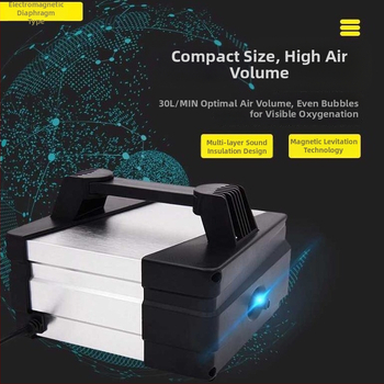 Songbao pumpa za kisik za akvarij i velike ribnjake — elektromembranska zračna pumpa za uzgoj riba