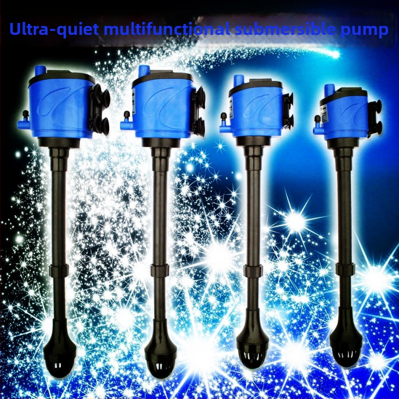 AQ Υποβρύχια Αντλία 3-σε-1 για Ενυδρείο με Φιλτράρισμα και Οξυγόνωση