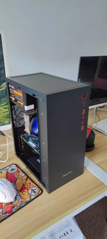 Θήκη επιτραπέζιου υπολογιστή MicroATX, κάθετης σχεδίασης, συμβατή με MicroATX μητρικές, εμπρός USB 2.0, χωρίς τροφοδοτικό