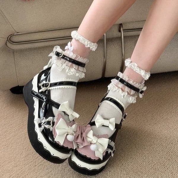 Női kerek orrú loafers PU felső rész, PU belső, gumi talp, középmagas sarok 3–5 cm