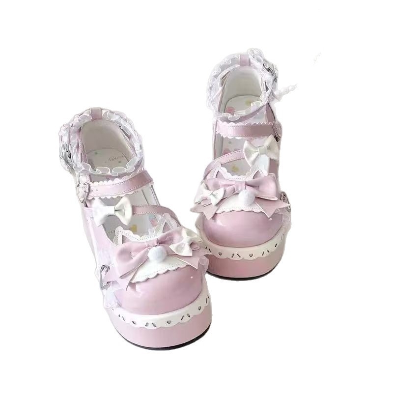 Női kerek orrú loafers PU felső rész, PU belső, gumi talp, középmagas sarok 3–5 cm