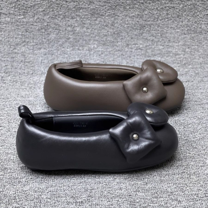 Lányoknak szánt cipő szintetikus bőrből - négyszögletes orr, Velcro zár, TPR talp, csíkos mintázat