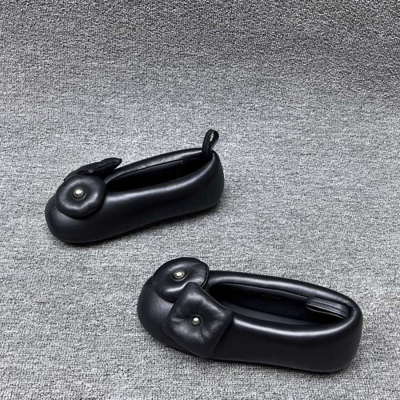 Lányoknak szánt cipő szintetikus bőrből - négyszögletes orr, Velcro zár, TPR talp, csíkos mintázat