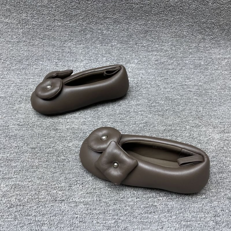 Lányoknak szánt cipő szintetikus bőrből - négyszögletes orr, Velcro zár, TPR talp, csíkos mintázat