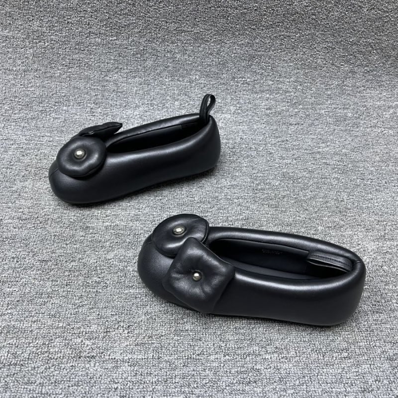 Lányoknak szánt cipő szintetikus bőrből - négyszögletes orr, Velcro zár, TPR talp, csíkos mintázat