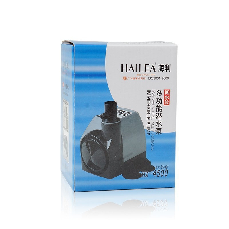 Haili HX-4500 Υποβρύχια αντλία με υψηλό ύψος ανύψωσης για φιλτράρισμα ενυδρείου και οξυγονούρηση