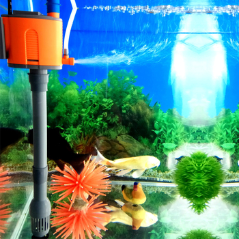 Xilong αντλία νερού για ενυδρείο τριών σε ένα υποβρύχια — οξυγονοποίηση, ανάδευση και άντληση; υλικό: πλαστικό; βάρος 1,2 kg; κατάλληλη για ενυδρείο ψαριών