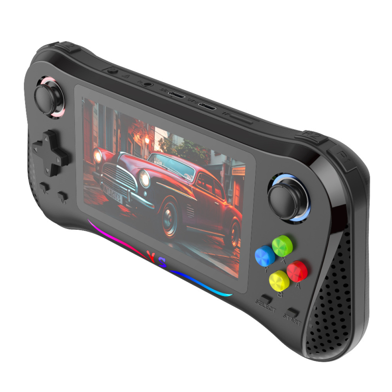 Ručna prijenosna konzola s otvorenim sustavom, dvostruki joysticki, 128 GB memorije, USB sučelje, MP3 player – retro arkadna konzola