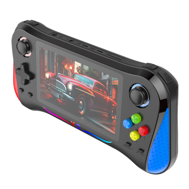 Ručna prijenosna konzola s otvorenim sustavom, dvostruki joysticki, 128 GB memorije, USB sučelje, MP3 player – retro arkadna konzola