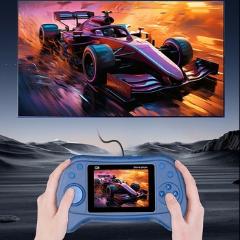 Ručna retro gaming konzola s 800 ugrađenih igara, dvostruki dvoboj za dva igrača, 8-bitni operacijski sustav, USB sučelje, AV izlaz
