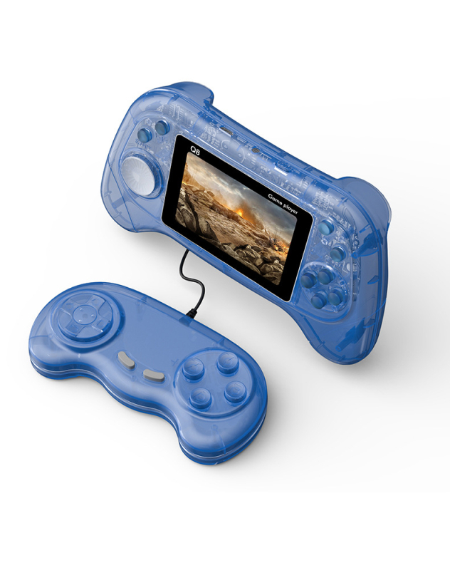 Ručna retro gaming konzola s 800 ugrađenih igara, dvostruki dvoboj za dva igrača, 8-bitni operacijski sustav, USB sučelje, AV izlaz