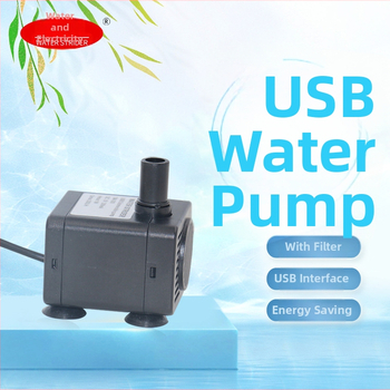 USB-τροφοδοτούμενη υποβρύχια αντλία κυκλοφορίας για ενυδρείο – φιλτράρισμα και κυκλοφορία νερού, αθόρυβη λειτουργία, αυτοαναρρόφηση, ABS σώμα, Crystal WATER STRIDER.