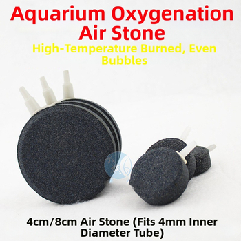 Аквариумен кислороден камък за аериране – 31 g, материали: бял корунд, кафяв корунд и естествен руден минерал, марка Chi to Constant, Оборудване за аквариум