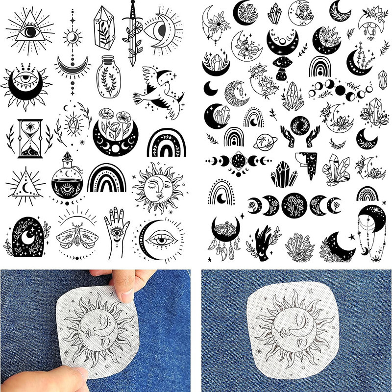 Водоразтворим стабилизатор за бродерия, бохемски мотив, нетъкан текстил