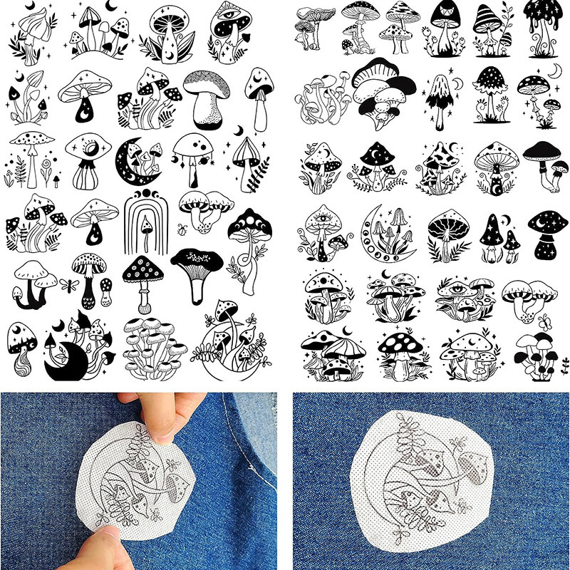 Водоразтворим стабилизатор за бродерия, бохемски мотив, нетъкан текстил