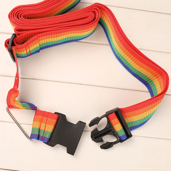 Curea de bagaje cu clapă încrucișată, polipropilenă + cataramă POM, brand Diligent