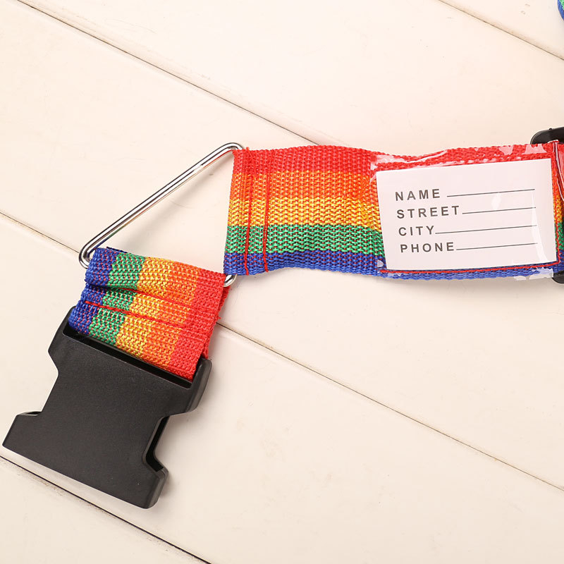 Curea de bagaje cu clapă încrucișată, polipropilenă + cataramă POM, brand Diligent