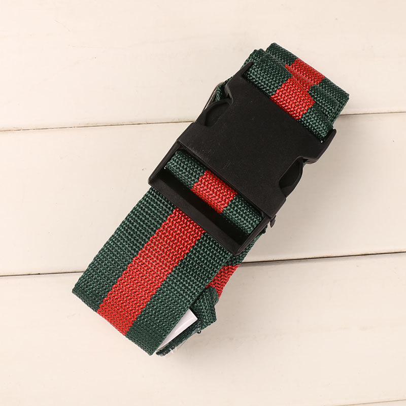 Curea de bagaje cu clapă încrucișată, polipropilenă + cataramă POM, brand Diligent