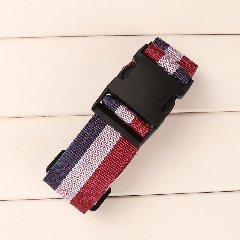 Curea de bagaje cu clapă încrucișată, polipropilenă + cataramă POM, brand Diligent