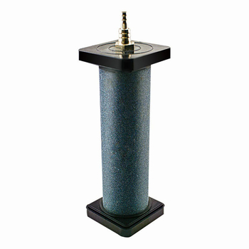 Цилиндричен камък за въздух за аквариум от карбид на силиций – 2 кг, цилиндрична форма, оборудване за кислородиране