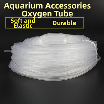 Прозрачен силиконов маркуч за аквариум за въздушна помпа