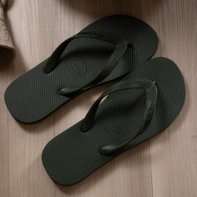 Tiddin muške japanke s latexom mekom potplatom, gumom gornji dio i potplat, lagane, vodootporne