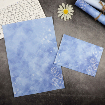 Levélírási készlet borítékkal és köszönőlevéllel, modell 010, kínai boríték stílus, ideális házavató ajándék.