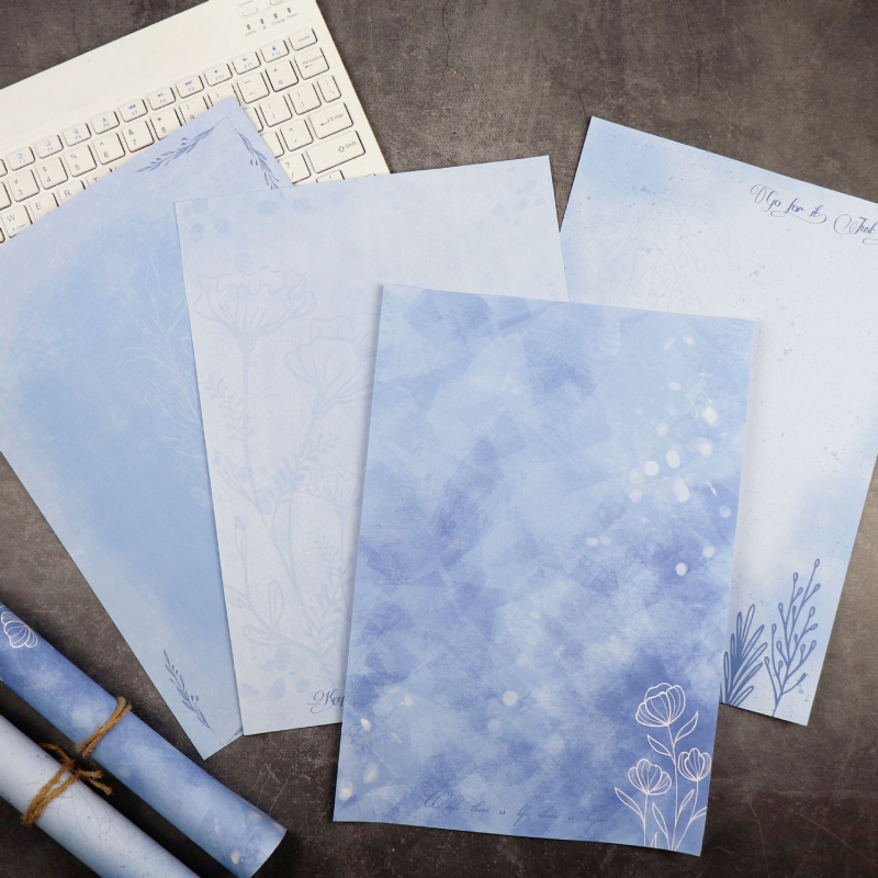 Levélírási készlet borítékkal és köszönőlevéllel, modell 010, kínai boríték stílus, ideális házavató ajándék.