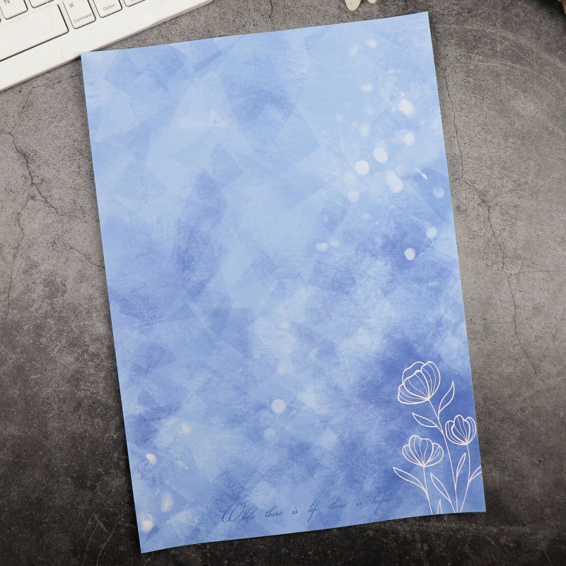 Levélírási készlet borítékkal és köszönőlevéllel, modell 010, kínai boríték stílus, ideális házavató ajándék.