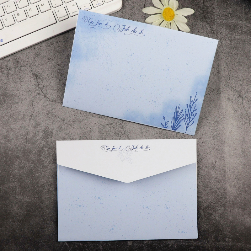 Levélírási készlet borítékkal és köszönőlevéllel, modell 010, kínai boríték stílus, ideális házavató ajándék.