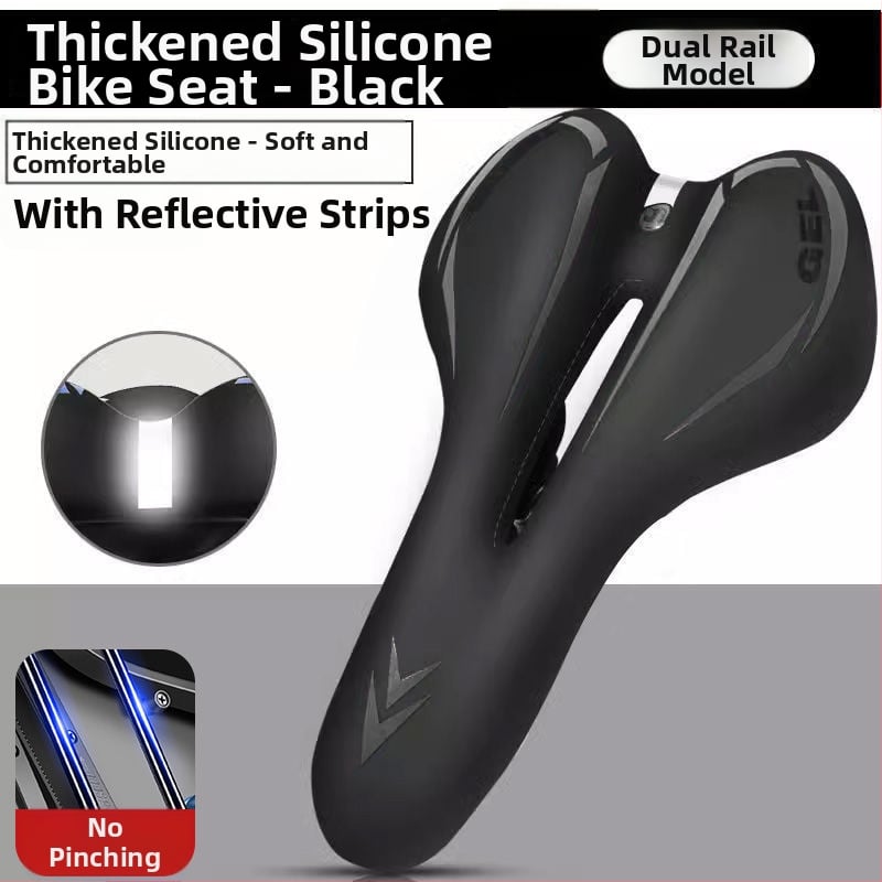 Μαξιλάρι καθίσματος για ποδήλατο βουνού – υπερ-μαλακό, κατά του πόνου ισχίων, εργονομικό σέλα; Υλικό: Ατσάλι; Για κοινό ποδήλατο; Αριθμός προϊόντος: p8hxxbp7