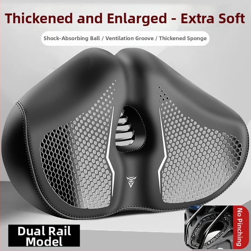 Μαξιλάρι καθίσματος για ποδήλατο βουνού – υπερ-μαλακό, κατά του πόνου ισχίων, εργονομικό σέλα; Υλικό: Ατσάλι; Για κοινό ποδήλατο; Αριθμός προϊόντος: p8hxxbp7