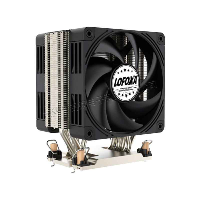 CPU hladnjak za poslužitelj LGA 4677 s finskim radijatorom i toplovodnim cijevima za 1U–4U poslužitelje