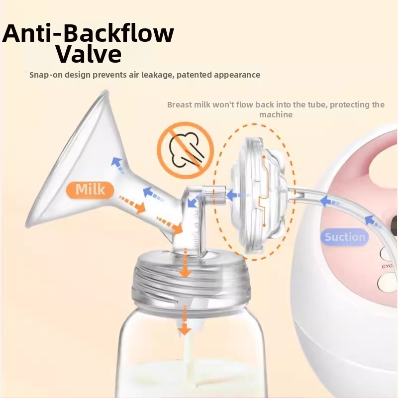 S1-kompatibilan set pribora za električnu pumpu za dojenje: duckbill valve, horn cover, bottle isolation valve