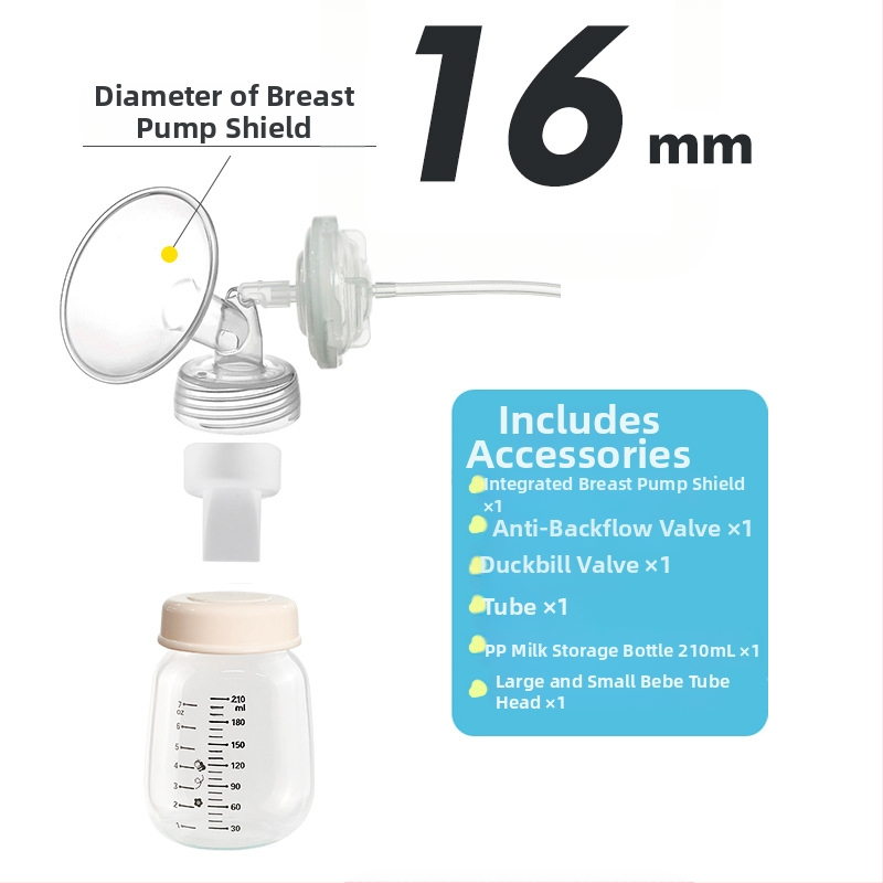 S1-kompatibilan set pribora za električnu pumpu za dojenje: duckbill valve, horn cover, bottle isolation valve