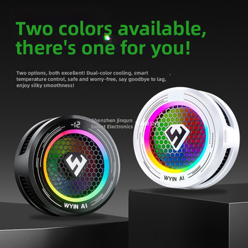 Inteligentný chladiaci radiátor pre mobilné telefóny a tablety s digitálnym LED displejom