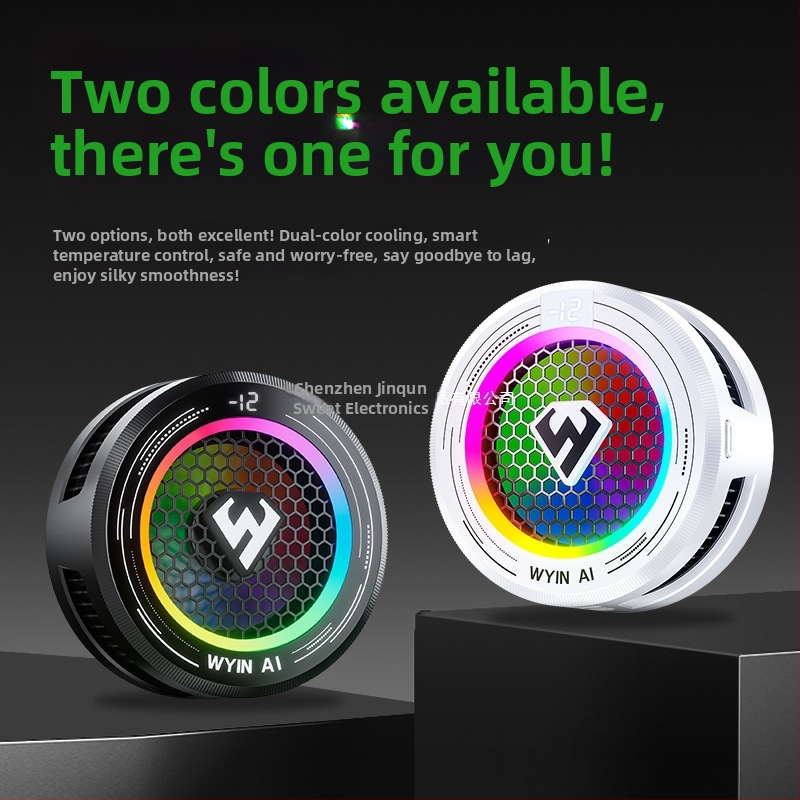 Inteligentný chladiaci radiátor pre mobilné telefóny a tablety s digitálnym LED displejom