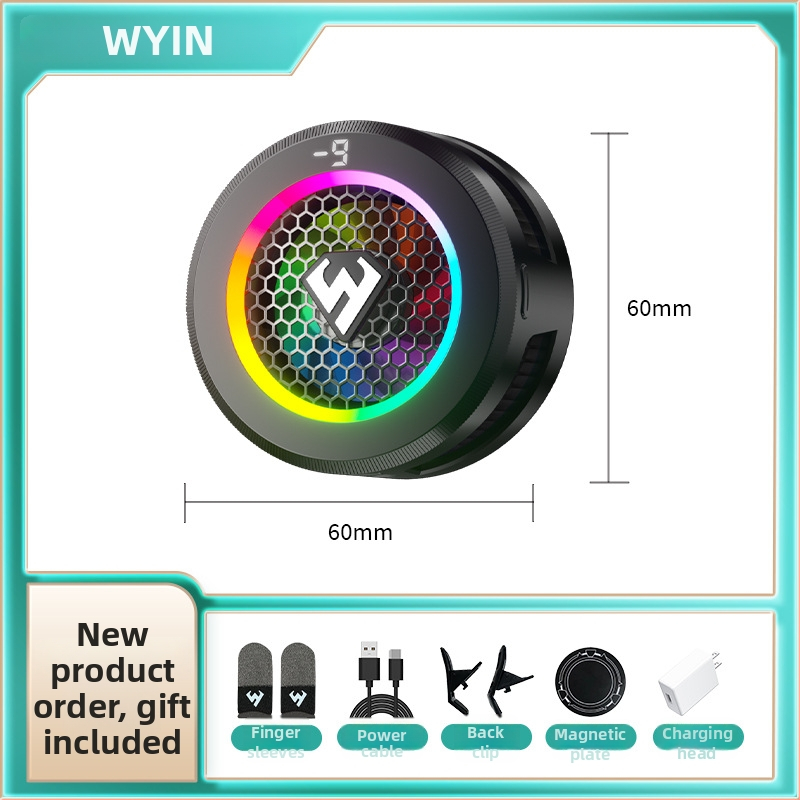 Inteligentný chladiaci radiátor pre mobilné telefóny a tablety s digitálnym LED displejom